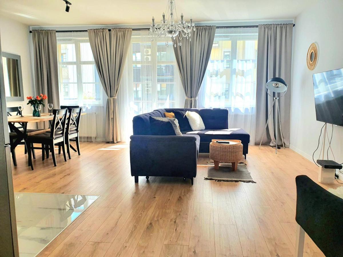 Apartament Amber Stare Miasto Parking Elblag Bagian luar foto