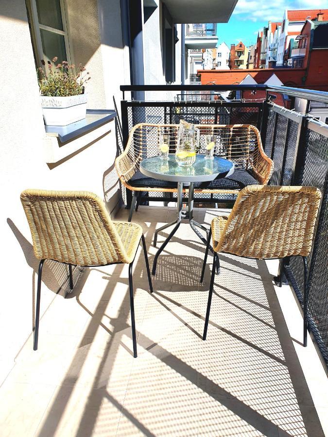 Apartament Amber Stare Miasto Parking Elblag Bagian luar foto