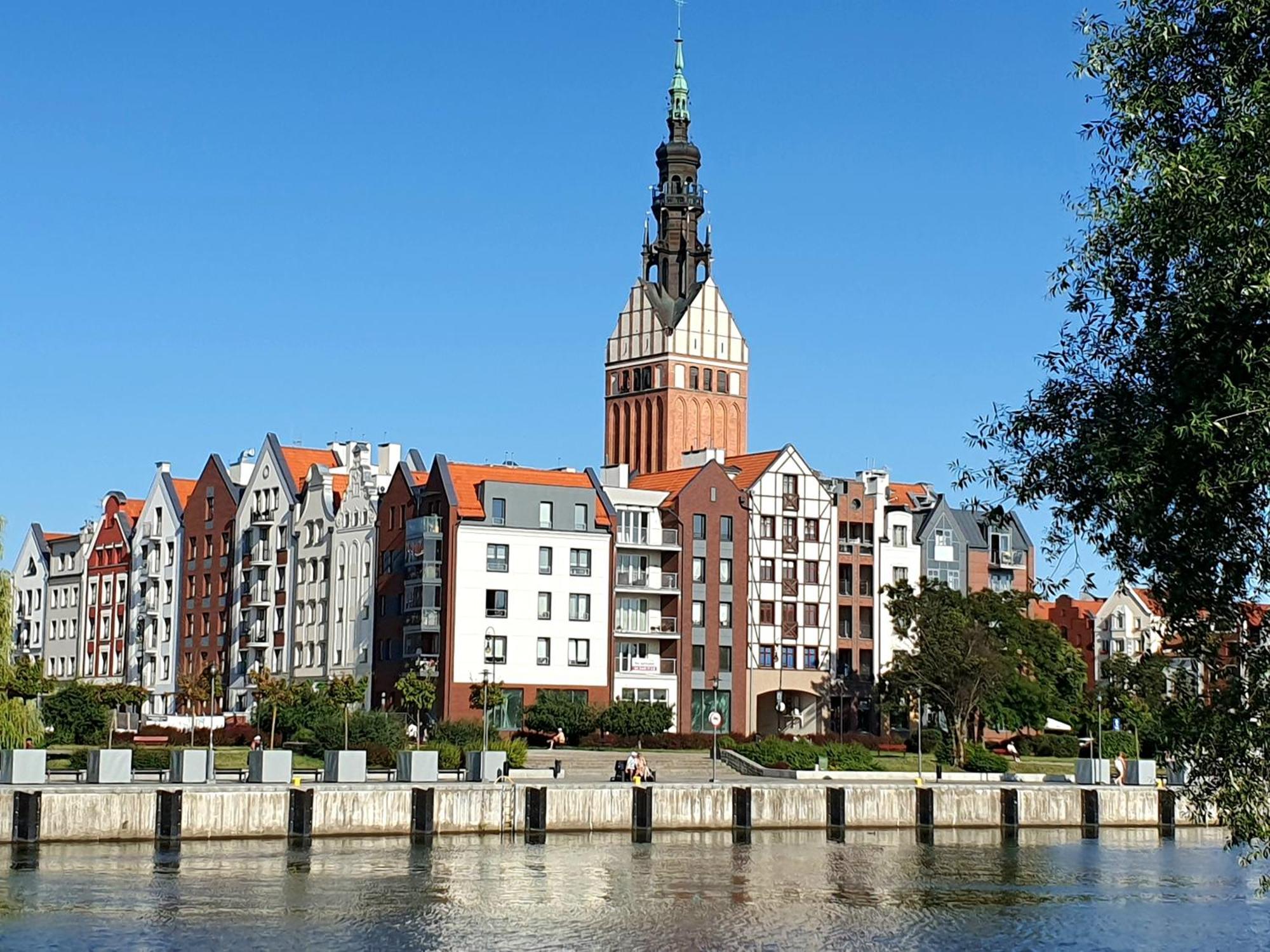 Apartament Amber Stare Miasto Parking Elblag Bagian luar foto